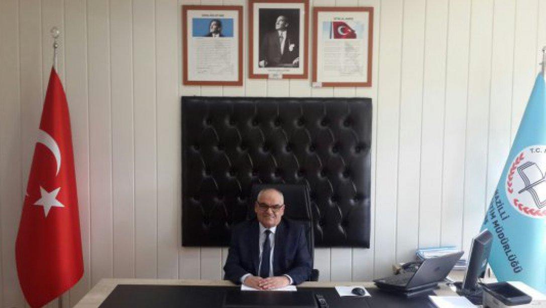 İlçe Milli Eğitim Müdürümüz Sayın Hıdır DAĞAŞAN' ın Gazi Mustafa  Kemal Atatürk'ün  Nazilli' ye Gelişinin 82.Yıldönümü Kutlama Mesajı